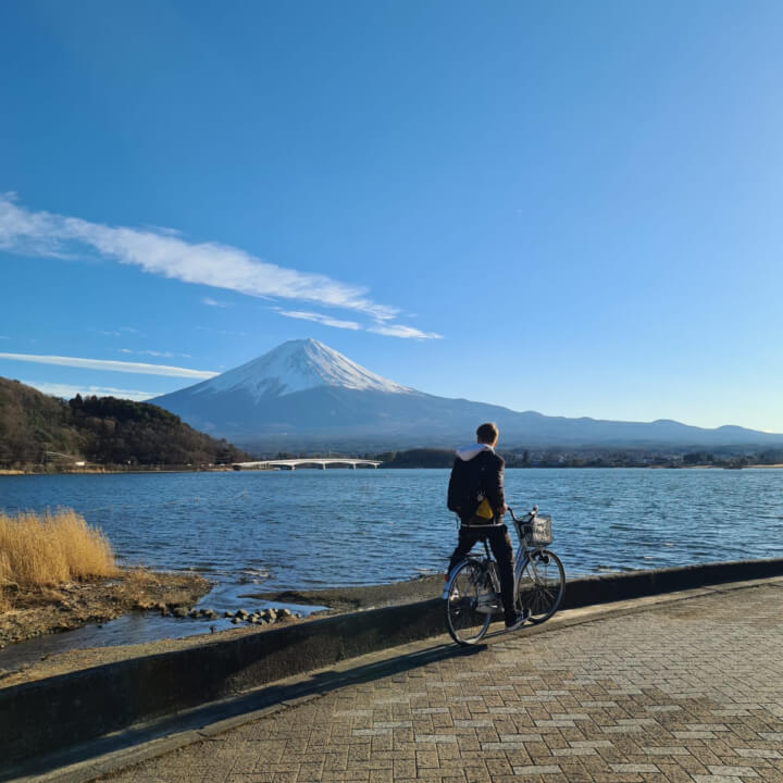 Le mont Fuji au Japon