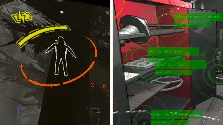 Shape analysis from the UI of Lethal Company